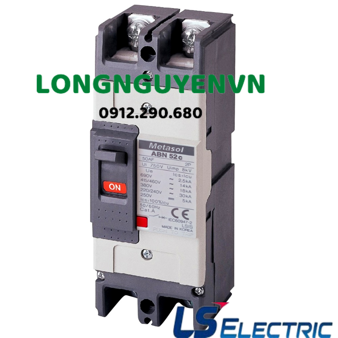 MCCB Ls (APTOMAT) loại khối 2P ABN202c 225A 65kA